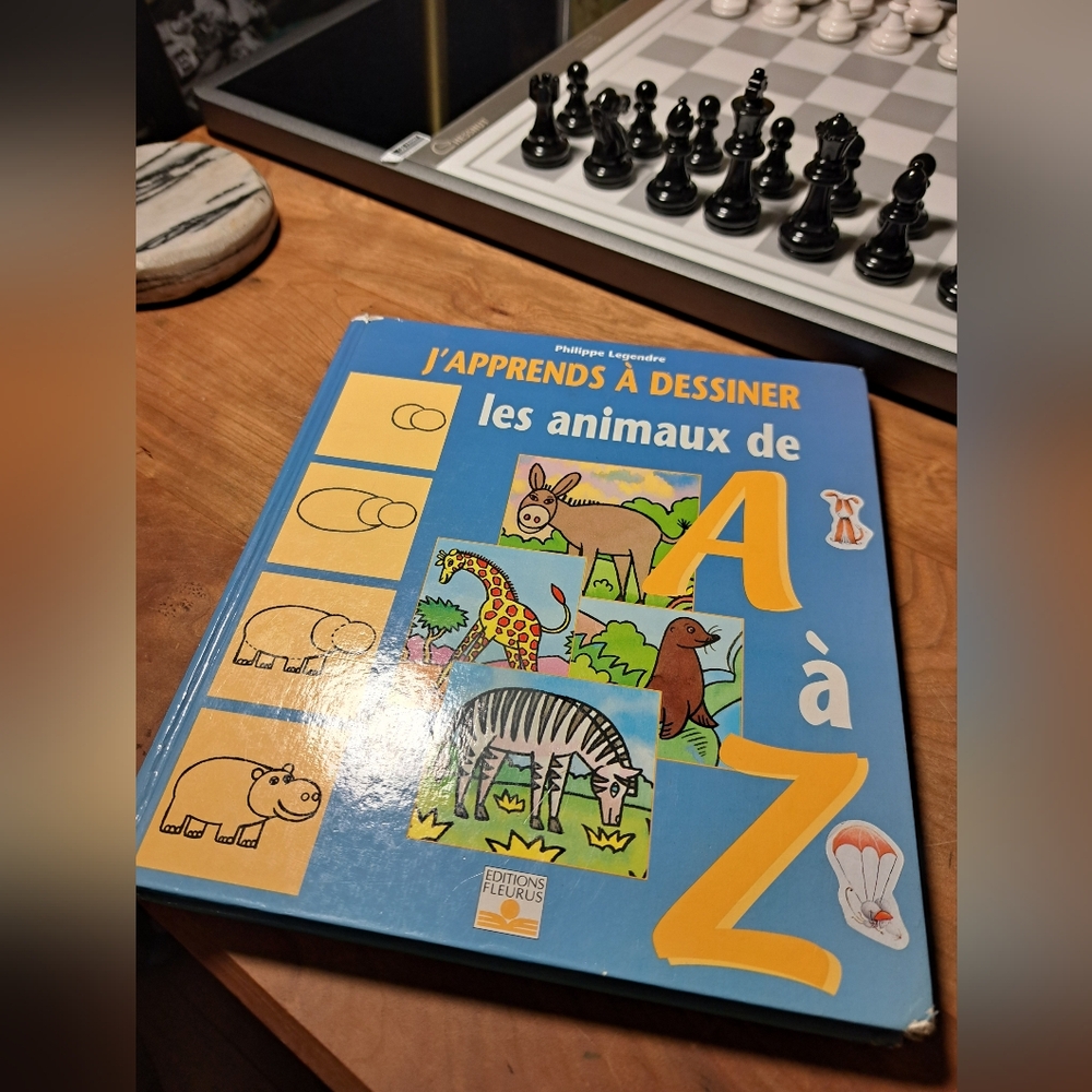 J'apprends à Dessiner les Animaux A à Z, Drawing Animals Step By Step, Kids Book